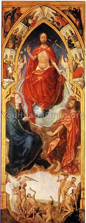 Triptych of the Redemption-left - 罗吉尔·凡·德·韦登